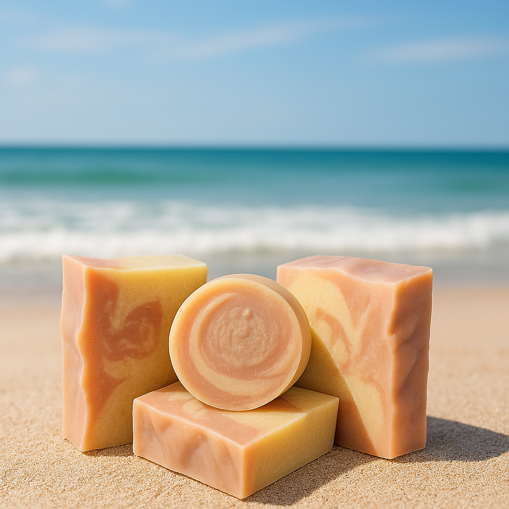 🌞 Summer Citrus Clay Soap – Limited Edition