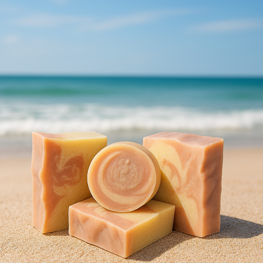 🌞 Summer Citrus Clay Soap – Limited Edition