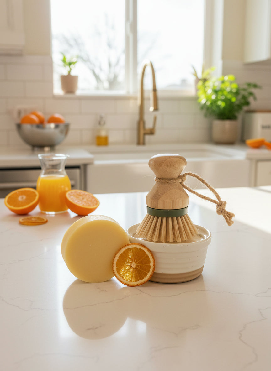 Dish Soap + Brush-Limited Edition Set!